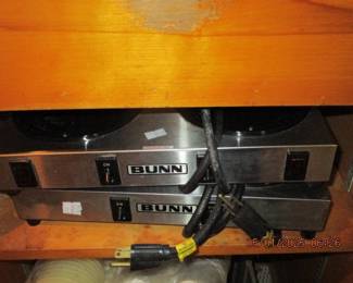 Bunn double hot plates