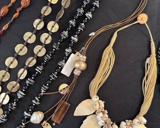 Costume necklaces