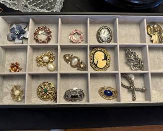 Costume brooches