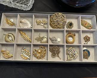 Costume brooches