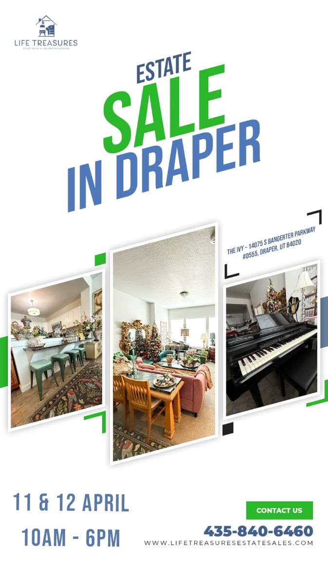 PORTADA PREVIEW DRAPER UT ESTATE SALE