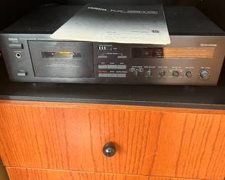 Yamaha Cassette Player