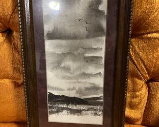 Watercolor Framed