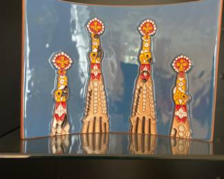 Concave plaque Made in Barcelona