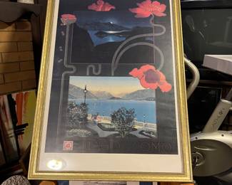 Poster framed