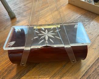 Lucite Purse
