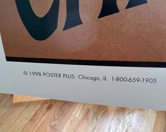 1998 Chicago Transit Authority poster