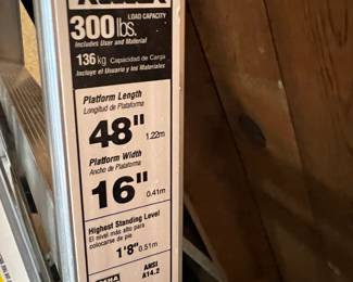 Keller 300 lb platform