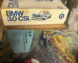 Columbia Space Shuttle Model & BMW 3.0 CSL