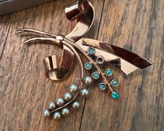 Coro Sterling Brooch