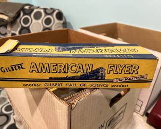 American Flyer s gauge train and tracks