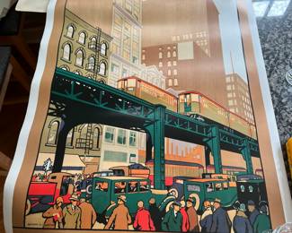 Repro Chicago Transit Authority Poster