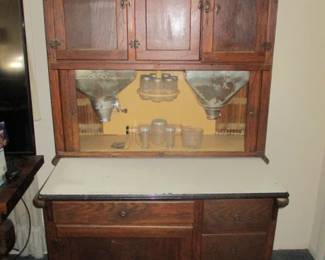1920's Hoosier Cabinet "Complete"