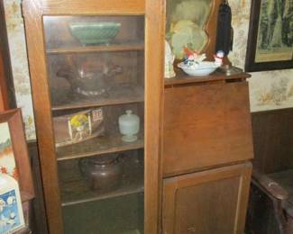 Antique Drop Front Secretary