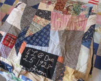 Vintage Hand Sewn Quilts