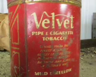 Velvet Tobacco Tin