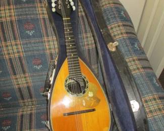 Antique Mandolin in Case