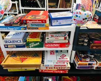 Vintage board games