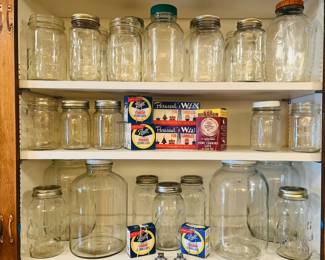 Canning jars, canning lids, canning supplies