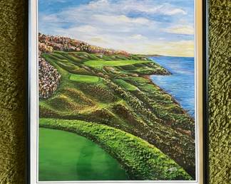 2015 PGA Championship Whistling Straights poster