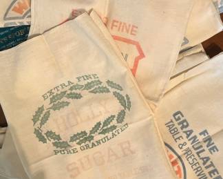 Vintage sugar sacks