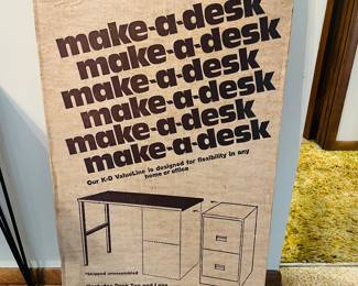 Vintage furniture, make a desk
