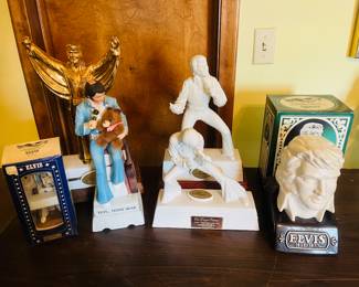 Vintage Elvis decanter’s