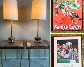 Vintage Nebraksa Cornhusker posters