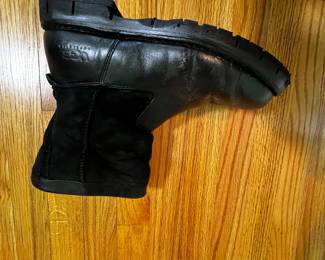 UGG suede boots shearling