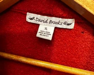 David Brooks sweater
