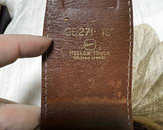DOPP vintage leather briefcase