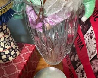 Crystal vase
