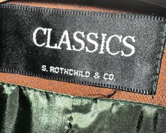 S.Rotchild & Co Classics jacket