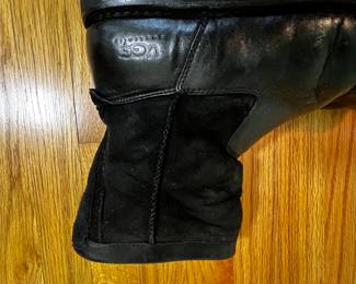UGG suede boots shearling