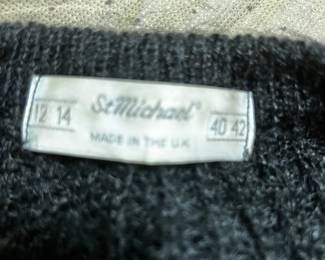 St Michael sweater wool