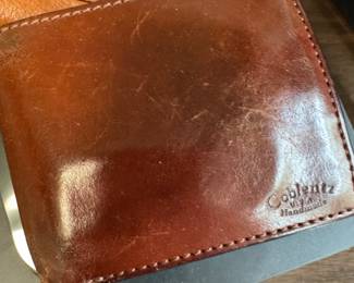 Coblentz leather wallet