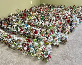 Presell of 790 Mark Roberts fairies. All are in good condition. Out of boxes. We do have some loose boxes and COAs. $12,000 for all. Sold as a whole.