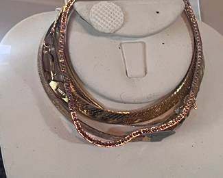 There is a good selection of Sterling Silver Bracelets and Necklaces