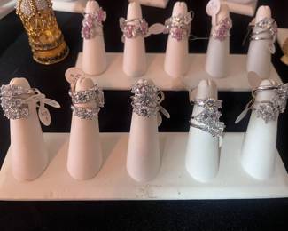 There are over 1500 beautiful rings! The more you buy, the lower the cost.