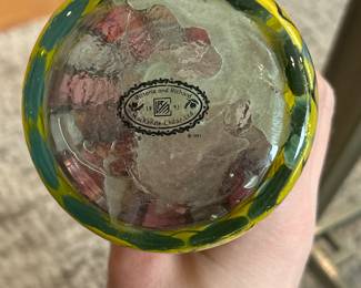 MacKenzie Childs Ceramic Jar with Lid