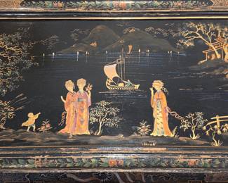 Antique Chinoiserie table