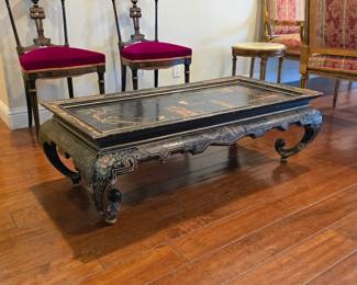Antique Chinoiserie table
