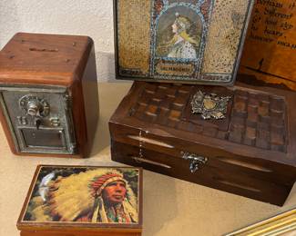 Mailbox Bank, Vintage Boxes