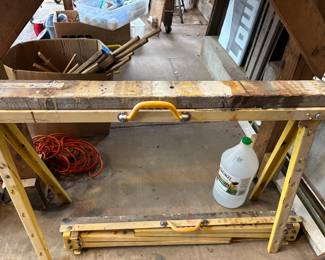 Portable Pair of Saw Horses