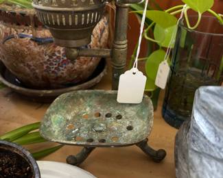Brass Vintage Soap Dish