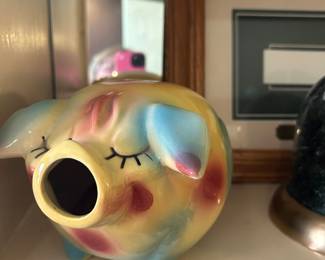 1957 HULL POTTERY CORKY PIG