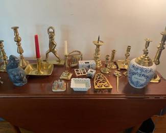 Some of the Virginia Metalcrafter items and other Colonial Williamsburd items. Great collection!