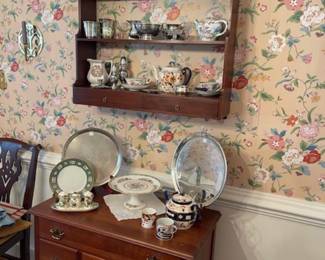 Pewter, tea cups and more!