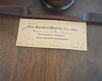 Henkel Harros pair tables