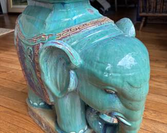 LARGE CERAMIC ELEPHANT